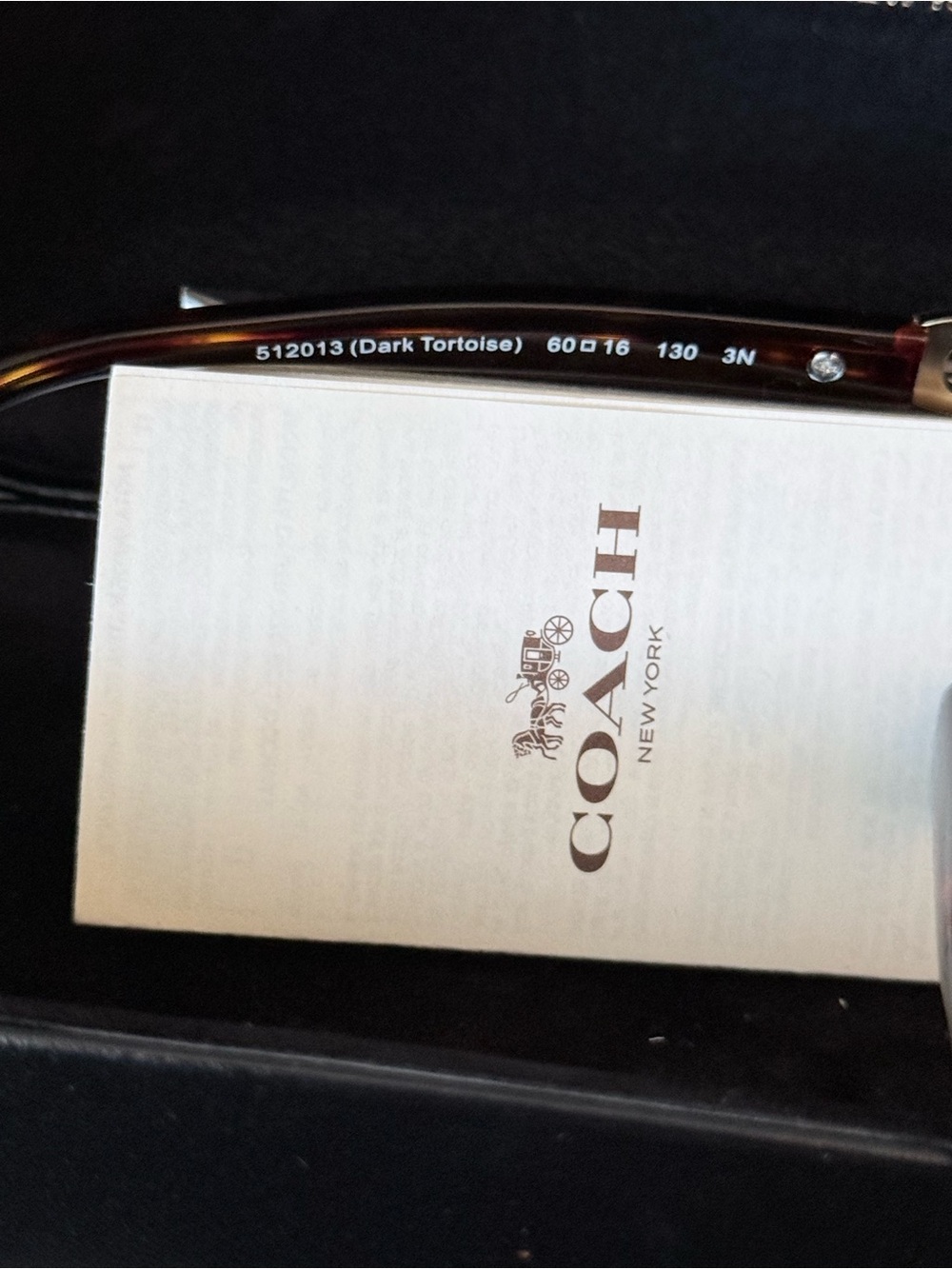 Coach Oversized Sunglasses Tortoise Brown/Gradient - Picture 11 of 11